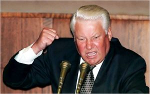 Б Ельцин с критикой