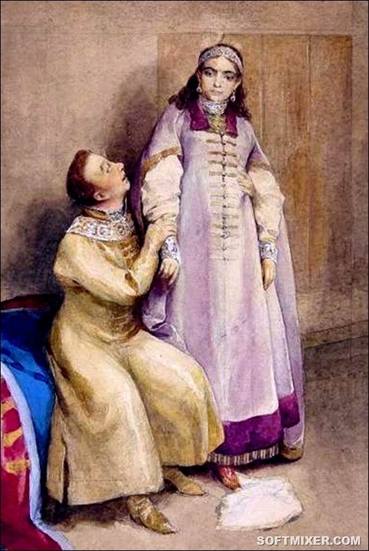 Лжедмитрий и царевна Ксения картинка